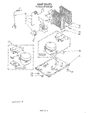 SECTION Diagram and Parts List for AD0402XM1  Whirlpool Dehumidifier