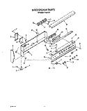 BACKSPLASH, LIT/OPTIONAL Diagram and Parts List for F5908W0  Roper Range