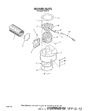 BLOWER Diagram and Parts List for N9257L1  Roper Range