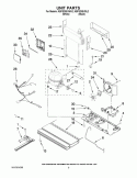 UNIT PARTS Diagram and Parts List for KBFS20EVBL2  KitchenAid Refrigerator