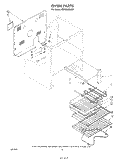 OVEN , LITERATURE AND OPTIONAL Diagram and Parts List for KERS502SWB1  KitchenAid Range