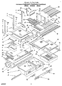 Part Location Diagram of 2169801 Whirlpool TRACK