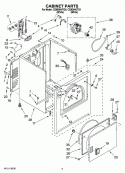 Part Location Diagram of 3954895 Whirlpool BRACKET