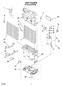 Part Location Diagram of 8201765 Whirlpool COMPRESSOR