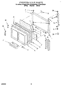 Part Location Diagram of 2183818 Whirlpool HANDLE