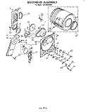 SECTION Diagram and Parts List for LE5780XKW0  Whirlpool Dryer