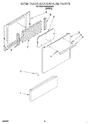 Part Location Diagram of 4363327 Whirlpool Panel, Bottom