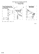 WATER SYSTEM Diagram and Parts List for SAWS800HQ0  Whirlpool Washer
