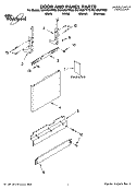 Part Location Diagram of 8557727 Whirlpool English/French