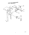 PANEL AND CONTROL Diagram and Parts List for TU8150XTP1  Whirlpool Trash Compactor