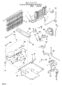 UNIT Diagram and Parts List for 8ET21PKXFW01  Whirlpool Refrigerator