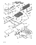 UNIT Diagram and Parts List for KTRC20KAWH01  Whirlpool Refrigerator