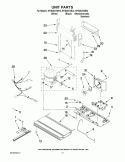 UNIT PARTS Diagram and Parts List for KFIS20XVBL2  KitchenAid Refrigerator