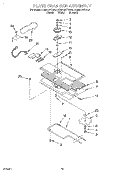 PLATE CHAMBER Diagram and Parts List for KHMC107BAL5  KitchenAid Microwave