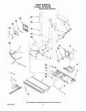 UNIT PARTS Diagram and Parts List for KBFS20EVMS3  KitchenAid Refrigerator