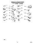 WIRING HARNESS Diagram and Parts List for KAWE742BAL0  KitchenAid Washer