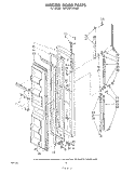 FREEZER DOOR Diagram and Parts List for ED19MTXLWR1  Whirlpool Refrigerator