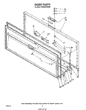 SECTION Diagram and Parts List for EH180FXSN00  Whirlpool Freezer