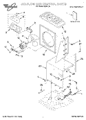 SECTION Diagram and Parts List for AD401J0  Whirlpool Dehumidifier