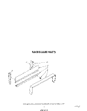 BACKGUARD Diagram and Parts List for SF305EERW5  Whirlpool Range