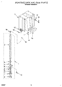POWERSCREW AND RAM Diagram and Parts List for TU4700XXP2  Whirlpool Trash Compactor