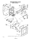DISPENSER FRONT Diagram and Parts List for ED26MMXRWR0  Whirlpool Refrigerator