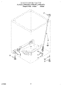SUSPENSION Diagram and Parts List for GVW9959KT0  Whirlpool Washer