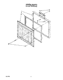 SECTION Diagram and Parts List for TCF0700AW00  Whirlpool Freezer