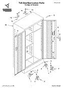 Tall GearBox Locker Parts - OPTIONAL PARTS (NOT IN Diagram and Parts List for GATGBL00LG0  Whirlpool Cabinet