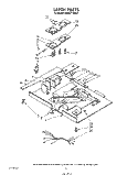 LATCH Diagram and Parts List for KEBI271SBL0  KitchenAid Wall Oven