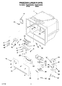 Part Location Diagram of 4344321 Whirlpool USE WPL M0581001