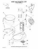 Part Location Diagram of W10439369 Whirlpool FOOT