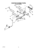 COOKTOP BURNER Diagram and Parts List for SF365BEYQ0  Whirlpool Range