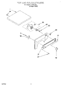 SECTION Diagram and Parts List for LER3622HQ0  Whirlpool Dryer