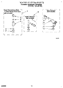 WATER SYSTEM Diagram and Parts List for LMR4232AW0  Whirlpool Washer