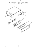 TOP GRILLE AND UNIT COVER Diagram and Parts List for KSSS36DWX02  KitchenAid Refrigerator