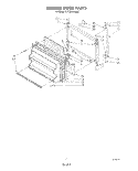 FREEZER DOOR Diagram and Parts List for ET12AKXSW00  Whirlpool Refrigerator