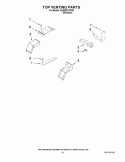 TOP VENTING PARTS Diagram and Parts List for KESS907XSP00  KitchenAid Range