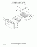Part Location Diagram of W10310696 Whirlpool TRIM-BASKT