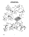 UPPER UNIT Diagram and Parts List for KSSS36MAX00  KitchenAid Refrigerator