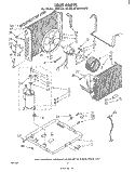 SECTION Diagram and Parts List for ACW144XP0  Whirlpool Air Conditioner