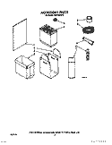 ACCESSORIES Diagram and Parts List for TU4700XXP0  Whirlpool Trash Compactor