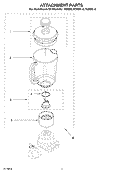 SECTION Diagram and Parts List for KSB33  KitchenAid Blender