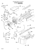 ICEMAKER PARTS Diagram and Parts List for KBRP20ELSS01  KitchenAid Refrigerator