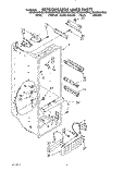 REFRIGERATOR LINER Diagram and Parts List for ED22DWXTM03  Whirlpool Refrigerator