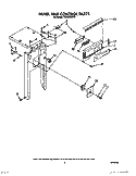 PANEL AND CONTROL Diagram and Parts List for TU8700XXP0  Whirlpool Trash Compactor
