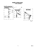 WATER SYSTEM Diagram and Parts List for LBV5133AW0  Whirlpool Washer