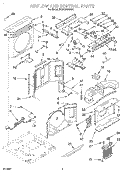 Part Location Diagram of 1167527 Whirlpool HARNS-WIRE