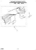 SECTION Diagram and Parts List for KECC502BWH0  KitchenAid Cooktop