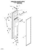 Part Location Diagram of 2187271 Whirlpool HARNS-WIRE